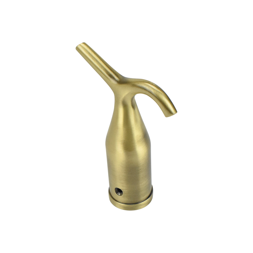 Sash Heritage Pole Hook - Antique Brass